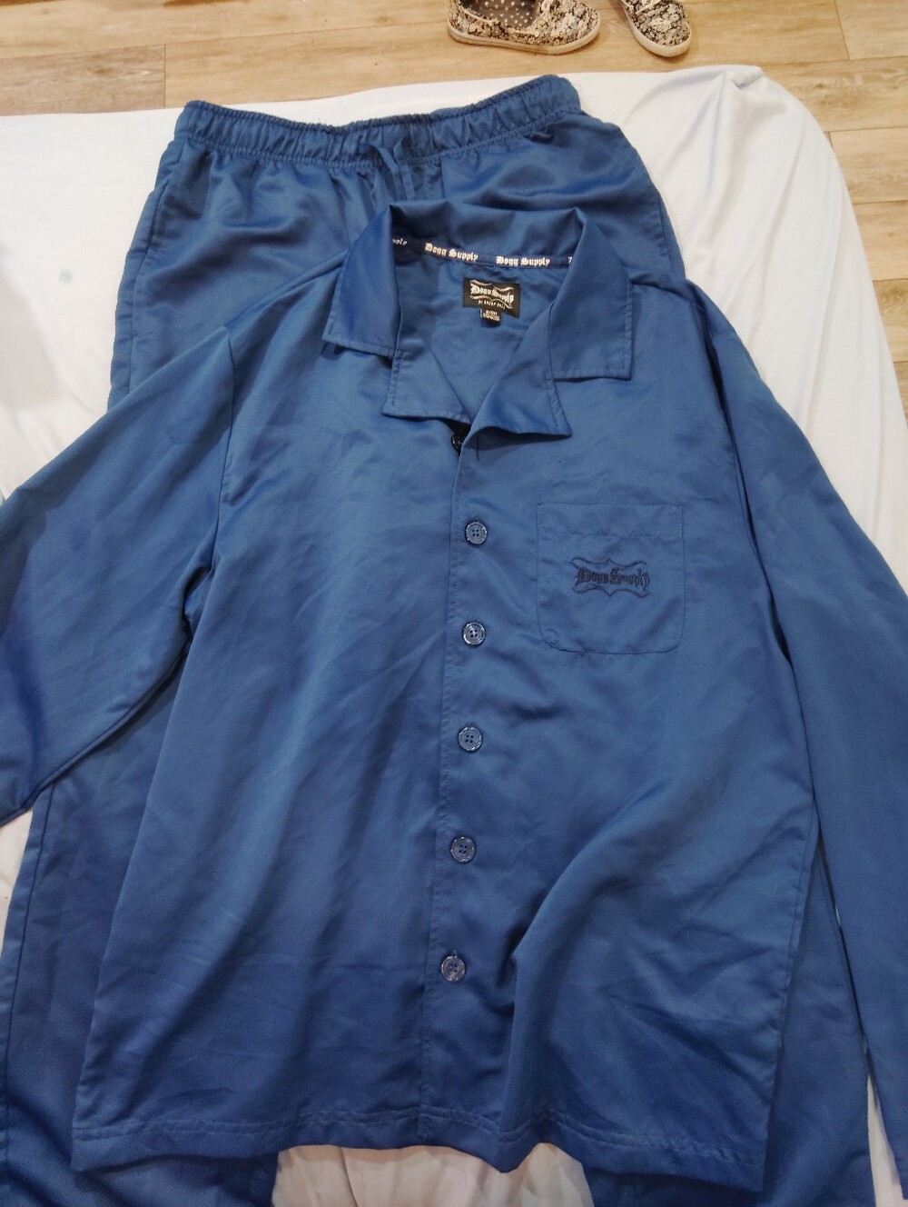 Dogg Supply -snoop Dogg Pajama Set S Dark Blue Satan